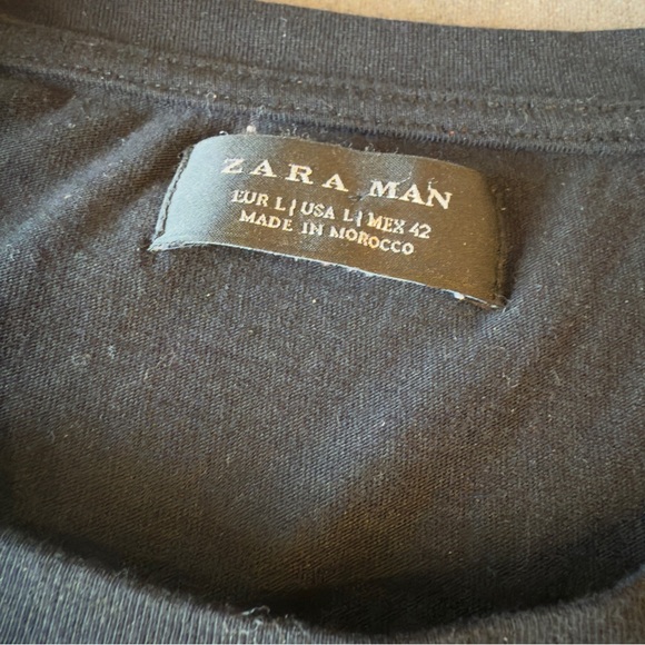 Men’s Zara - Geometric Multicolor Men's Shirt - Picture 2 of 2